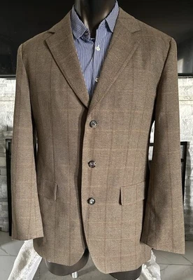 Chaqueta Blazer Hugo Boss Sunderland Abrigo Deportivo Diseño a Cuadros 42R Foto 1 de 3