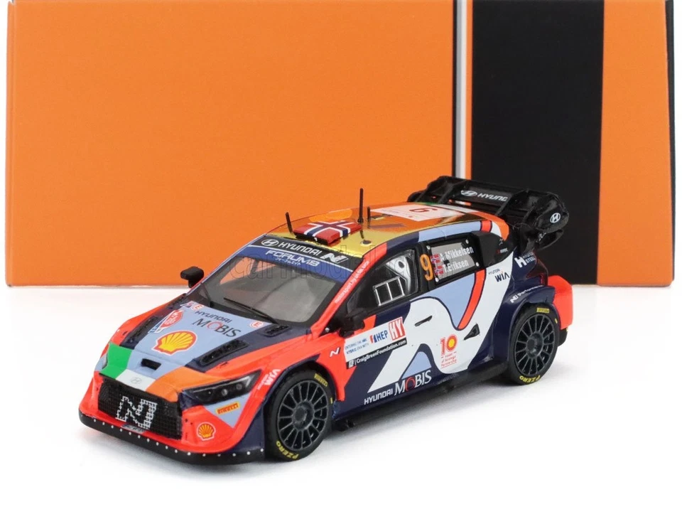 1/43 IXO-MODELS - HYUNDAI - i20 N RALLY1 TEAM SHELL MOBIS WRT N 9 6th RAM933C.22 - Immagine 1 di 1