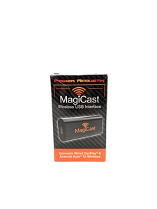 Power Acoustik MAGICAST MC1 Inalámbrico CarPlay/Interfaz USB Auto Android - Imagen 1 de 7
