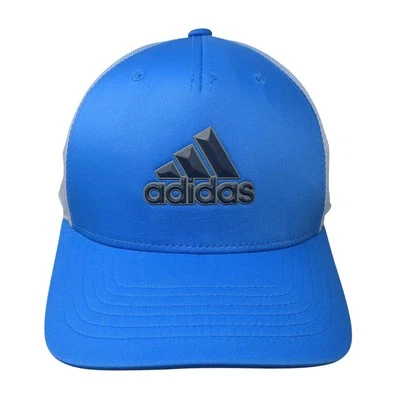 Adidas Gorra Snapback Azul Talla Única Ajustable 3 Rayas Agujeros de Ventilación Foto 1 de 4
