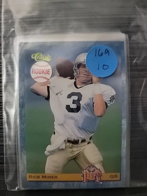 1993 Classic Draft Picks - Rick Mirer #2 (RC) - Image 1 of 2