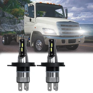 H4 LED Headlight Bulbs Conversion Kit for Hino 145 165 185 258 268 338 - Picture 1 of 8