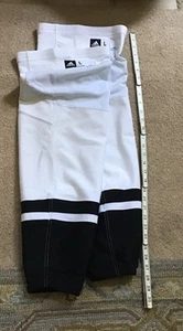 NWOT Adidas Sleeve Set Pair 2 Ice Hockey Socks Black&White. Size L - Picture 1 of 3