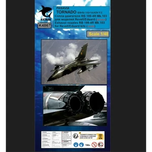 IDS/GR.1/Gr.1A/ADV F.2 Exhaust Nozzles RB 199-4R  - Katran K4867 skala 1/48 - Imagen 1 de 1