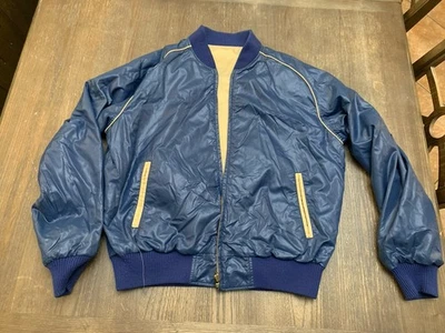 Vintage 1980s Men’s Reversible Bomber Jacket Size Large Pegasus Brand - Image 1 of 4