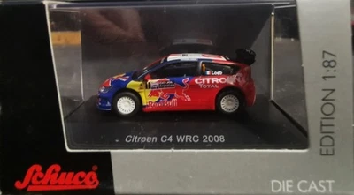SCHUCO 25577 CITROEN C4 WRC 2008 - scala H0 - Immagine 1 di 4