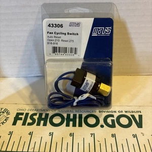 INTERRUPTOR DE CICLISMO VENTILADOR MARS 43306 APERTURA AUTOMÁTICA: 210 REINICIO 275: B16-916 - Imagen 1 de 3