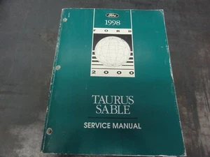 Ford 1998 Taurus Sable Workshop Manual AD-2416 - Picture 1 of 7