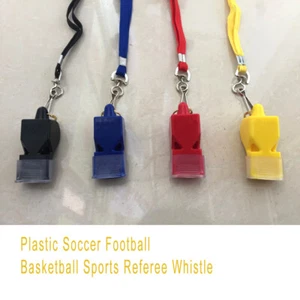 1x Sports Referee Whistle Plastic For Competition EDC Soccer Football Basketball - Bild 1 von 16