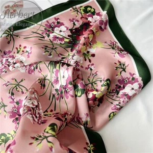 Spring and Autumn Silk Mulberry Silk Scarf Women's Retro Temperament Scarf Shawl - Picture 1 of 15