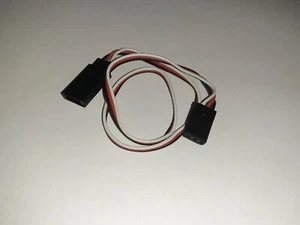 NEW RC 3 Pin Servo Extension Cable Cord JR Plug Male To Female Extension USA - Picture 1 of 5