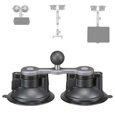 FANAUE Car Tablet Holder Suction Cup Mount 1 inch Ball for Vehicle Windshields - Image 1 of 4