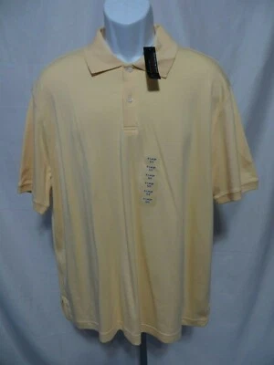 NUEVO CON ETIQUETAS J.Ferrar Hombre Talla XL Manga Corta Amarillo Polo Foto 1 de 4