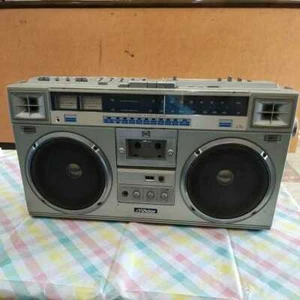 Victor RC-M70 Stereo Boombox Radio Cassette Recorder For parts Free Shipping - Picture 1 of 1