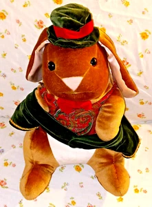 VINTAGE 1985 TOYS 'R' US PETER RABBIT FLOPPY EARS PLUSH STUFFED ANIMAL - 14" - Picture 1 of 11