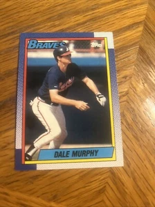 1990 Topps #750 Dale Murphy Atlanta Braves - Picture 1 of 3