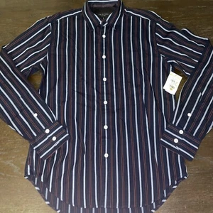 $225 NWT Mens rag & bone Rove Striped LS Sport Shirt SMALL S Dress Button Down - Picture 1 of 4