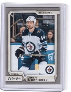 2018-19 O Pee Chee Silver Border Josh Morrissey Winnipeg Jets - Picture 1 of 2