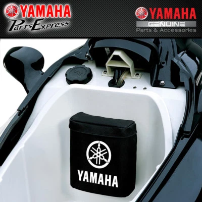 NEW YAMAHA WAVERUNNER PWC OEM WATERPROOF BLACK STORAGE PACK MWV-BOWPA-CK-00 - Image 1 of 2
