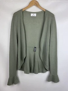 Allude ladies open front cashmere cardigan sweater size M - Picture 1 of 18