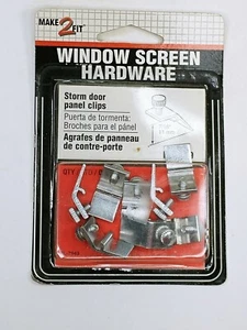 Prime-Line PL7949 Aluminum Storm Door Panel Clip 0.9 L in. for 1/2 in. Frame - Picture 1 of 1