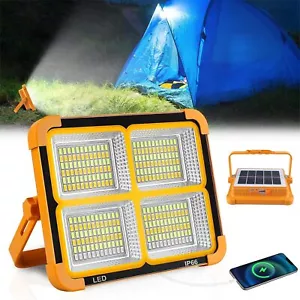 Rechargeable Work Light Portable LED Floodlight with 4 Brightness Modes Fishing - Picture 1 of 13