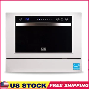 Compact Countertop Dishwasher W/ 6 Place Settings Low Noise Level LED Display - Picture 1 of 5