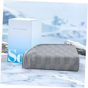 Cooling Blanket - Summer Cooling Comforter for Hot Sleepers, Throw Dark Grey - Picture 1 of 8