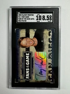 2005 Panini Playoff Prestige Fans of the Game Tony Hawk GOLD AUTO /100 Signature - Picture 1 of 5