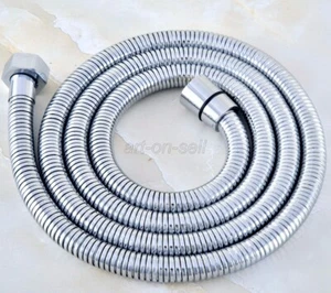 59" (1.5M) Polished Chrome Brass handshower Hose 1/2" Connection ahh031 - Picture 1 of 6