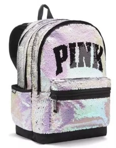 Victorias Secret Pink Bling Campus Backpack--New - Picture 1 of 3