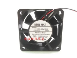 NMB-MAT7 2410ML-05W-B59 24V 0.13A 6cm 3-wire inverter fan. - Picture 1 of 4