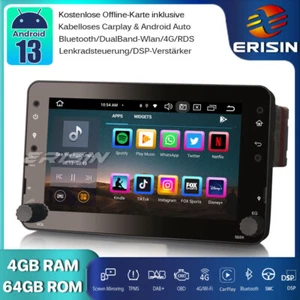 64GB DAB+Android 13 Autoradio GPS DSP Für Alfa Romeo Spider 159 Sportwagon Brera - Bild 1 von 16