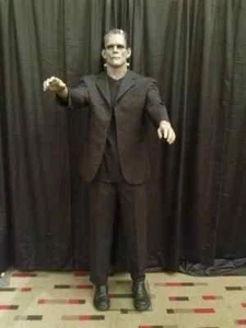 LIFE SIZE Frankenstein Boris karloff prop statue comic con horror figure - Picture 1 of 2