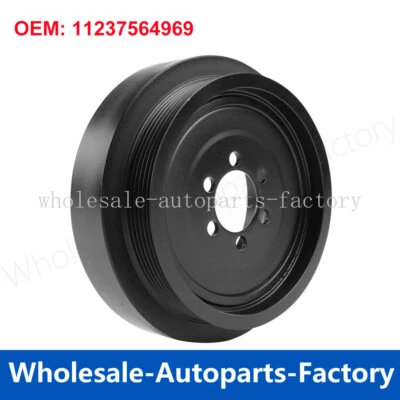 11237564969 Polea de correa del cigüeñal nueva para BMW 130i 325i 325Xi 328i 525i X5 Z4  Foto 1 de 4