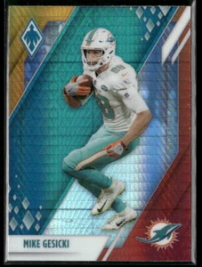 2021 Panini Phoenix #78 Mike Gesicki Fire Burst Miami Dolphins - Picture 1 of 2