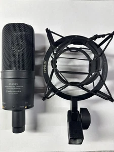 Audio-Technica AT4033 Cardioid Condenser Studio Microphone - Black - Picture 1 of 5