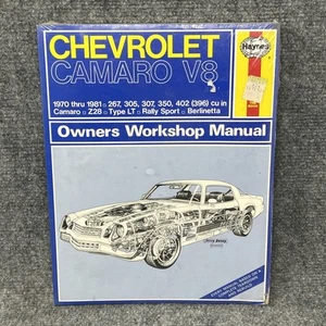 Chevy Camaro 1970-1981 Z28 Service Repair Manual Engine 267 305 307 350 402 - Picture 1 of 3