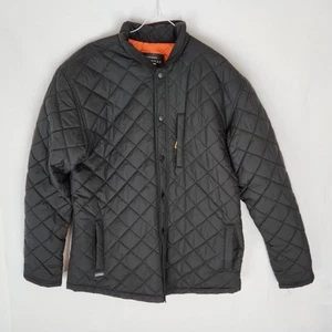 Quiksilver Waterman Men's Puffed Up Quilted Jacket Size XL Button Up - Picture 1 of 21