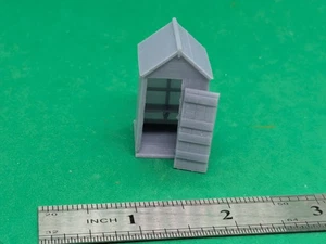 Spur O GWR Eisenbahn Nebelmann Hütte Bausatz 4mm - Bild 1 von 3