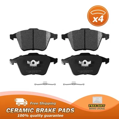 Pastillas de freno delanteras de cerámica para Audi A4 A6 S4 A4 Quattro A6 Quattro 2006-2009 Foto 1 de 4