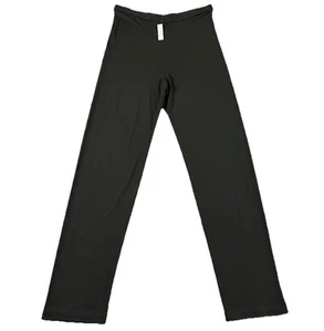 Peter Cohen Crepe Pull-On Pants Black 100% Viscose Size Large High Rise Star - Picture 1 of 7