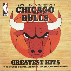 1996 NBA Champions Chicago Bulls Greatest Hits CD Compilation Rock - Picture 1 of 1