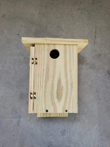 1 Bluebird Haus aus behandeltem Holz - Bild 1 von 6