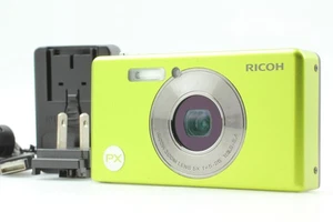 ⏯️ RICOH PX *English OK* Lime Green Waterproof 16 MP Cmpact Digital Camera JAPAN - Picture 1 of 12