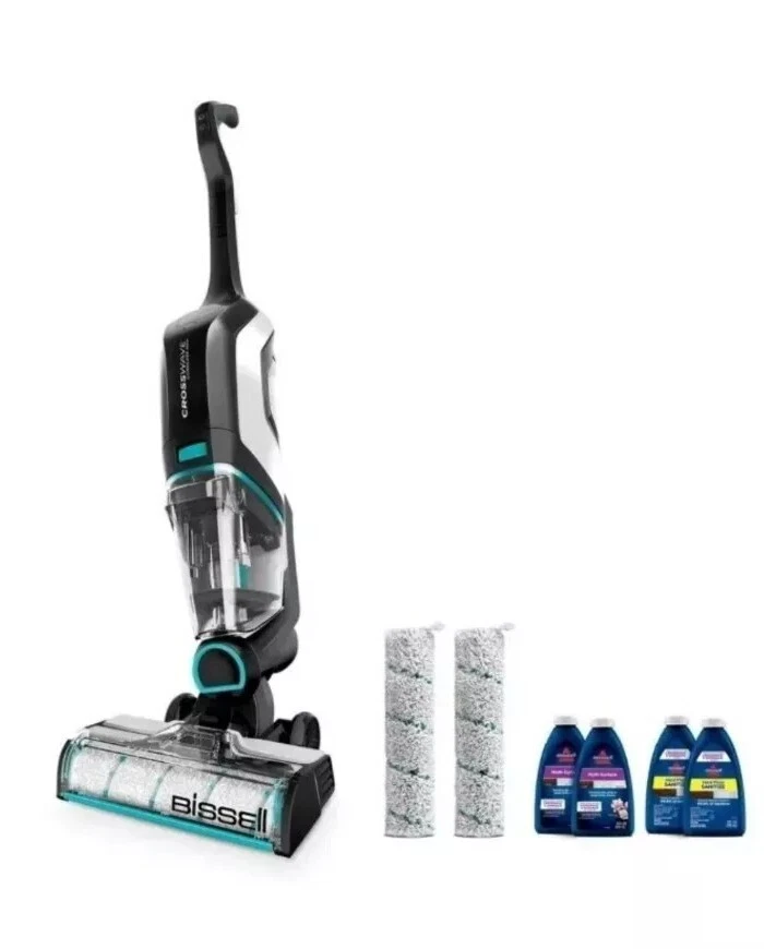 BISSELL CrossWave Black/White Cordless All-in-One Vacuum Cleaner
