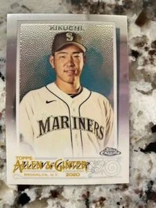 2020 TOPPS ALLEN & GINTER CHROME BASE CARD SEATTLE MARINERS YUSEI KIKUCHI #247 - Picture 1 of 1