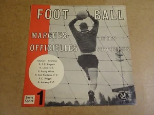 FOOTBALL VOETBAL LP / MARCHES OFFICIELLES (COVER ONLY !!) - Imagen 1 de 2