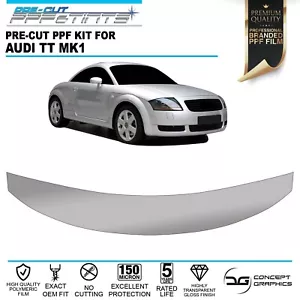 Bonnet Bra Scratch Stone Chip Guard Paint Protection PPF Film For Audi TT mk1 8N - Picture 1 of 4