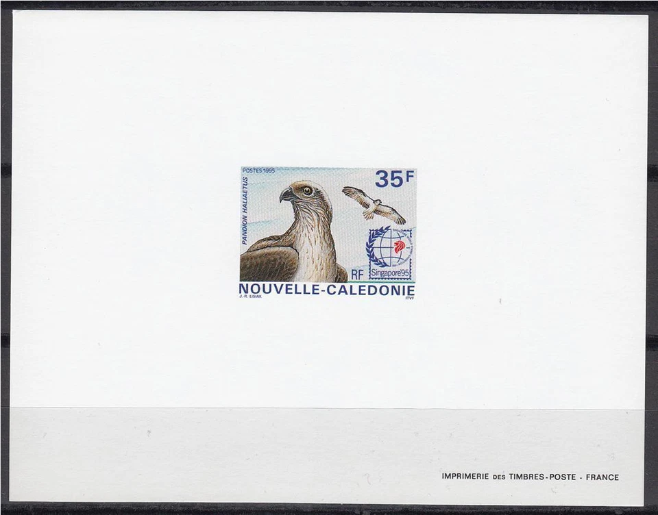 New Caledonia Sc721 Sea Bird, Osprey, Singapore 95, Deluxe Proof - Image 1 of 1